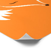 赤い眠るキツネ ポスター (角)