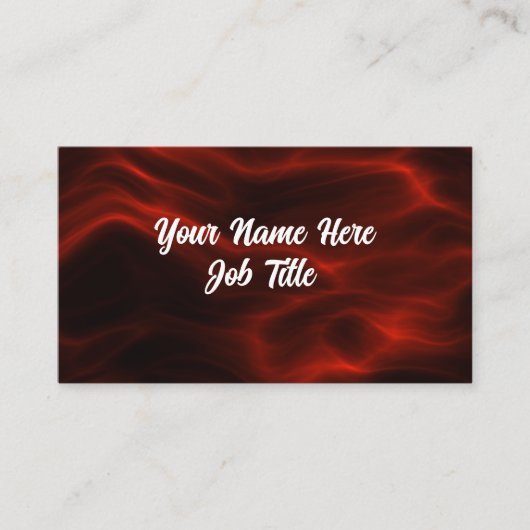 赤い知恵 名刺 (正面)