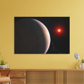 赤い矮星を周回するロッキー系外惑星Gj 486 B キャンバスプリント (インサイチュ (リビング))