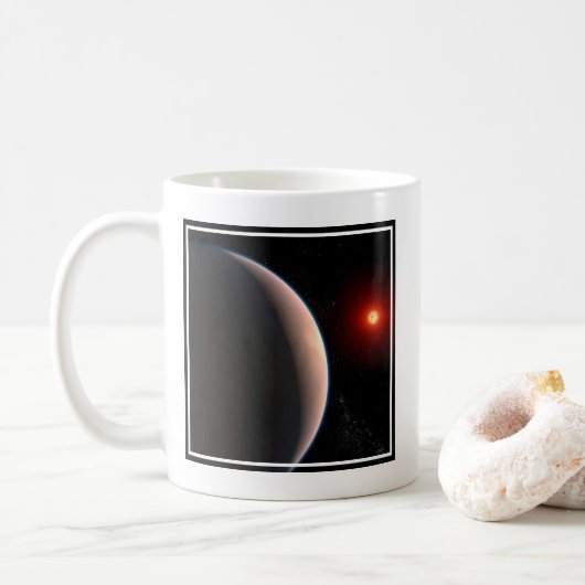 赤い矮星を周回するロッキー系外惑星Gj 486 B コーヒーマグカップ (ドーナツ)