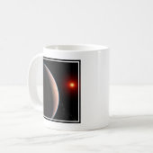 赤い矮星を周回するロッキー系外惑星Gj 486 B コーヒーマグカップ (正面左)