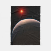 赤い矮星を周回するロッキー系外惑星Gj 486 B フリースブランケット (正面)