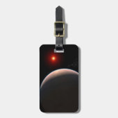 赤い矮星を周回するロッキー系外惑星Gj 486 B ラゲッジタグ (正面縦)