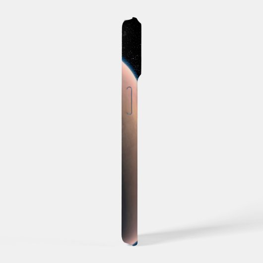 赤い矮星を周回するロッキー系外惑星Gj 486 B iPhone 15ケース (右側面)