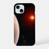 赤い矮星を周回するロッキー系外惑星Gj 486 B iPhone 15ケース (裏面)