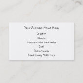 赤い石の形成 名刺 (裏面)