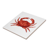 赤い石カニ(太平洋) タイル (側面)