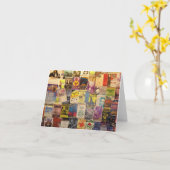 赤い石公園および円形競技場 カード (黄色い花)