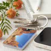 赤い石渓谷 キーホルダー (正面右)