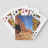 赤い石渓谷 トランプ (裏面)