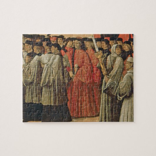 赤い石、c.1895 (キャンバスの油) 2 ジグソーパズル (横)