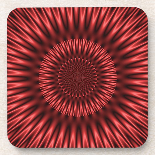 赤い礁湖 コースター (正面)