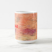 赤い禅の鬼 コーヒーマグカップ (中央)