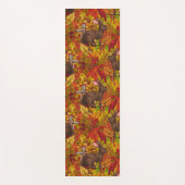 赤い秋のうさぎ ヨガマット (正面)