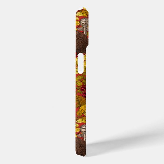 赤い秋のうさぎ Case-Mate iPhoneケース (裏面 / 右)