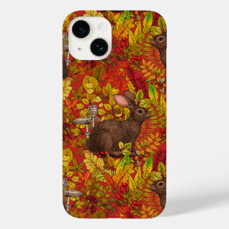 赤い秋のうさぎ Case-Mate iPhone 14ケース