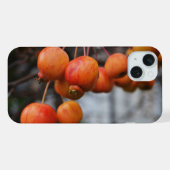 赤い秋のりんご iPhoneケース (裏面横)