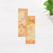 赤い秋のブックマークパーソナライズされた (デスク)