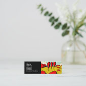 赤い秋 スキニー名刺 (スタンド正面)