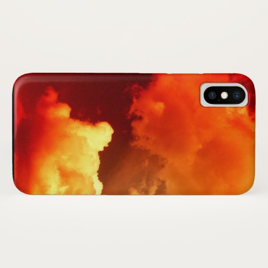 赤い空の雲 Case-Mate iPhoneケース (裏面(横))