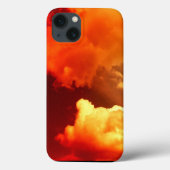赤い空の雲 Case-Mate iPhoneケース (裏面)