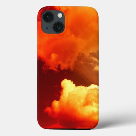 赤い空の雲 Case-Mate iPhoneケース (裏面)