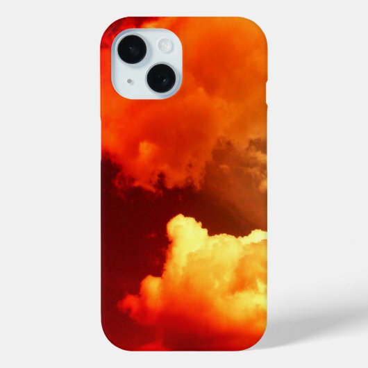 赤い空の雲 Case-Mate iPhoneケース (裏面)