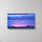 赤い空 キャンバスプリント (正面)