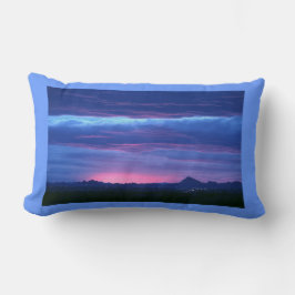 赤い空 ランバークッション