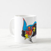 赤い竜巻が現れる コーヒーマグカップ (正面左)
