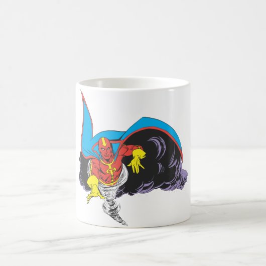 赤い竜巻が現れる コーヒーマグカップ (中央)