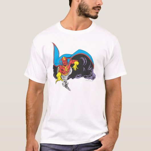 赤い竜巻が現れる Tシャツ (正面)