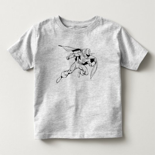 赤い竜巻のアウトライン トドラーTシャツ (正面)