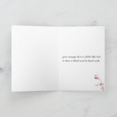 赤い竹の札 カード (内部)