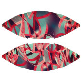 赤い筋が青や灰色の霧雨の多いイメージに映る アメリカンフットボール (パネル)