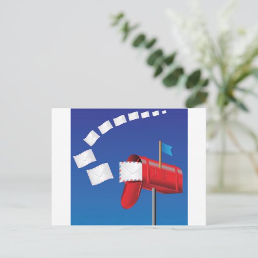 赤い箱 ポストカード (スタンド正面)