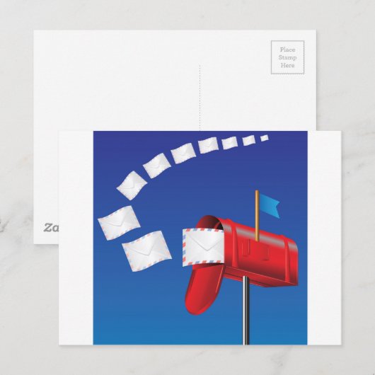 赤い箱 ポストカード (正面/裏面)