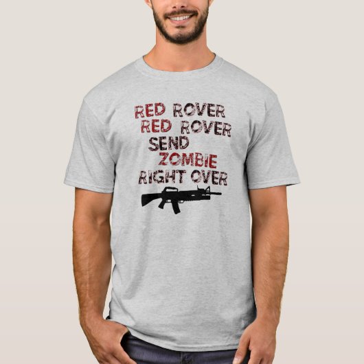 赤い粗紡機 Tシャツ (正面)
