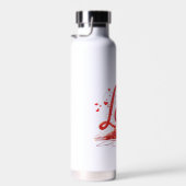 赤い糸で織った愛 ウォーターボトル (右面)