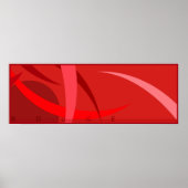 赤い紅色 ポスター (正面)