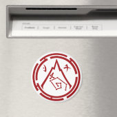 赤い紋章付き磁石 マグネット (インサイチュ (食洗機))