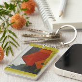 赤い納屋が付いているキーホルダー キーホルダー (正面右)