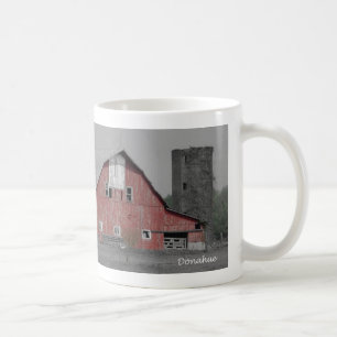 赤い納屋のマグ コーヒーマグカップ