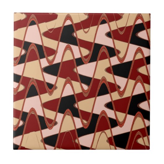 赤い納屋の抽象芸術4の2015年の(写真) | SVPのイメージ タイル (正面)