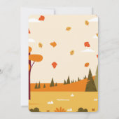 赤い納屋の招待状 招待状 (裏面)