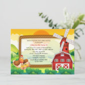 赤い納屋の招待状 招待状 (スタンド正面)