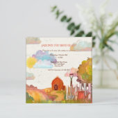 赤い納屋の招待状 招待状 (スタンド正面)