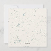 赤い納屋の招待状 招待状 (裏面)