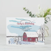 赤い納屋の招待状 招待状 (スタンド正面)