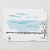 赤い納屋の招待状 招待状 (裏面)